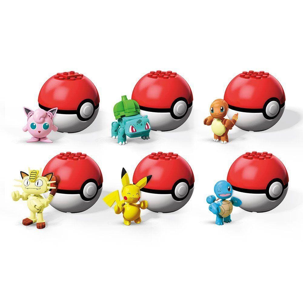 Blocos de Montar Mega Construx Pokémon Pokebola Ponto