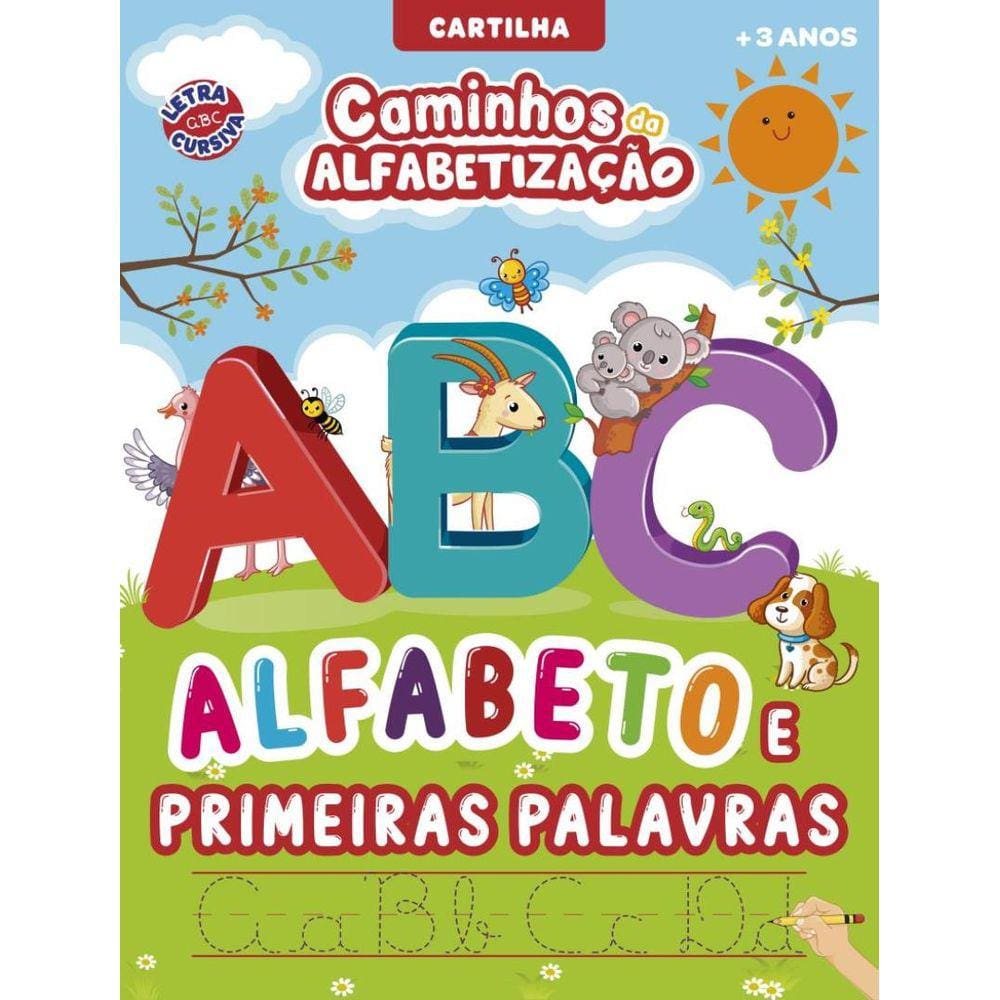 Cartilha Caminhos Da Alfabetizacao Alfabeto E Primeiras Palavras Ponto