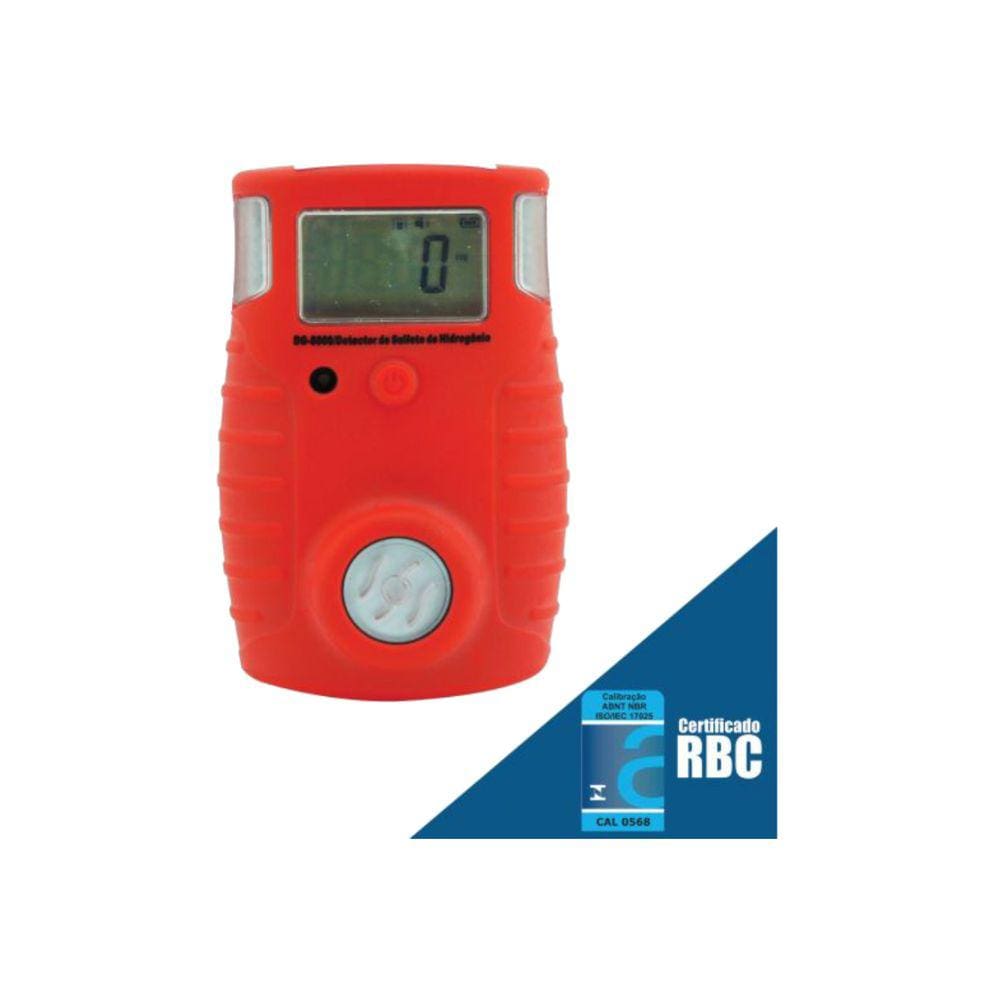 Detector Gás Sulfeto Digital Hidrogênio H2s Ponto