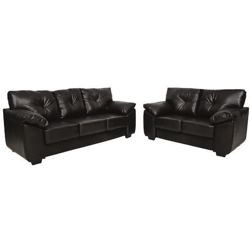 Conjunto Sofá 3 e 2 Lugares Luizzi Montreal II Revestido em PU Menor preço em Conjunto Sofá 3 e 2 Lugares Luizzi Montreal II Revestido em PU