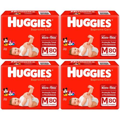 Fralda Huggies Supreme Care M - 320 Unidades é boa?