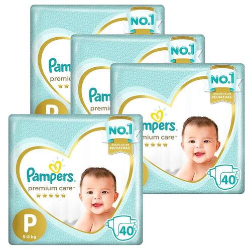 Fralda Pampers Premium Care Mega P - Kit com 160 Unidades é ruim? Fralda Pampers Premium Care Mega P - Kit com 160 Unidades é boa?