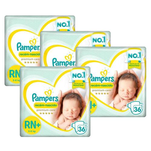 Fralda Pampers Premium Care Recém-Nascido RN + 144 unidades é ruim? Fralda Pampers Premium Care Recém-Nascido RN + 144 unidades é boa?