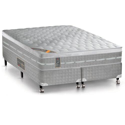 Cama Box King Size Castor Premium Gel com Molas Ensacadas 71x193x203cm – Branco/Cinza é boa?