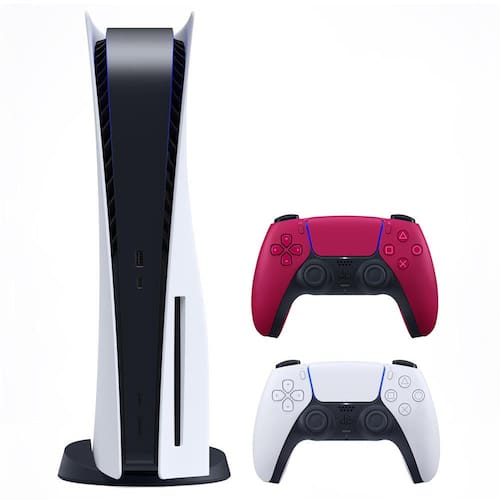 Console Playstation 5 825GB SSD + Controle Sem Fio DualSense + Controle Sony DualSense Cosmic Red Menor preço em Console Playstation 5 825GB SSD + Controle Sem Fio DualSense + Controle Sony DualSense Cosmic Red