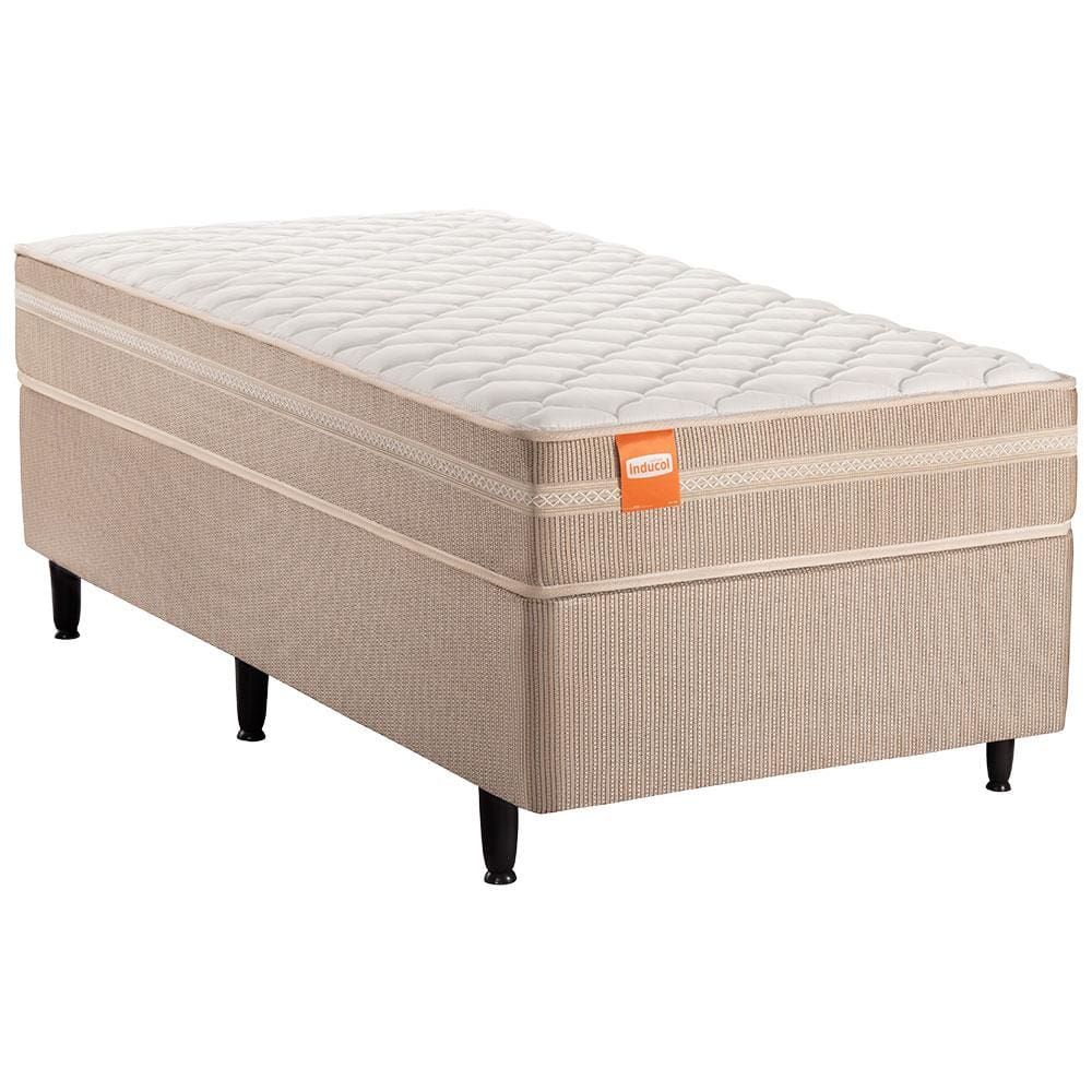 Cama Box de Solteiro Inducol Jaguar com Molejo Ultralastic 64 x 88 x 188cm