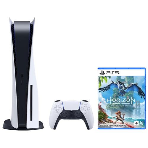 Console Playstation 5 825GB SSD + Controle Sem Fio DualSense + Jogo Horizon Forbidden West - PS5 é boa?
