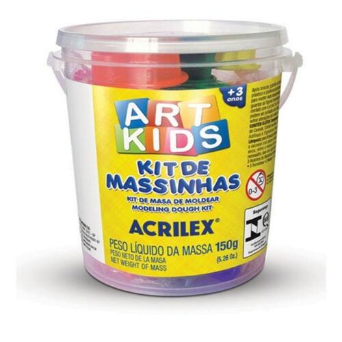 Kit De Massinha De Modelar 1 150 Gramas 40001 Acrilex Menor preço em Kit De Massinha De Modelar 1 150 Gramas 40001 Acrilex