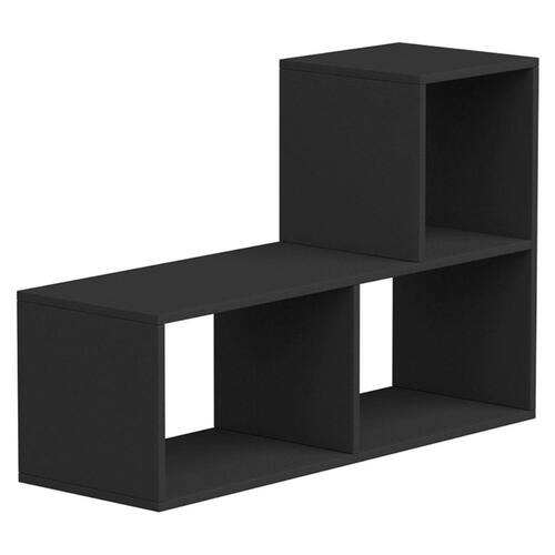 Estante Modular Multiuso 90x60x30cm Preto 3672 - Multivisão Menor preço em Estante Modular Multiuso 90x60x30cm Preto 3672 - Multivisão