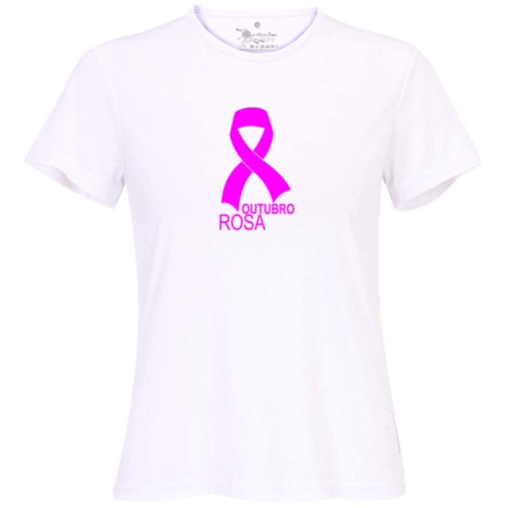 camiseta cancer de mama outubro rosa