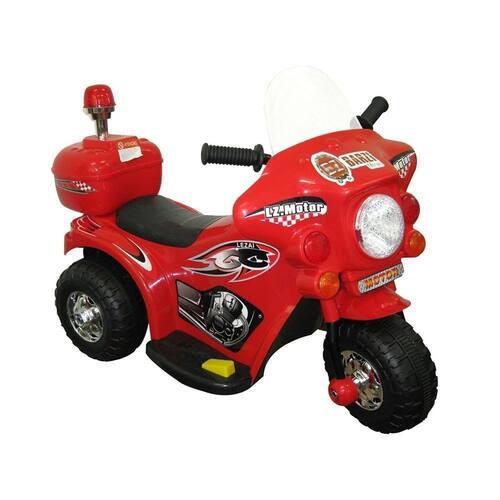 Mini Moto Eletrica Infantil Policia 6V 18W Importada