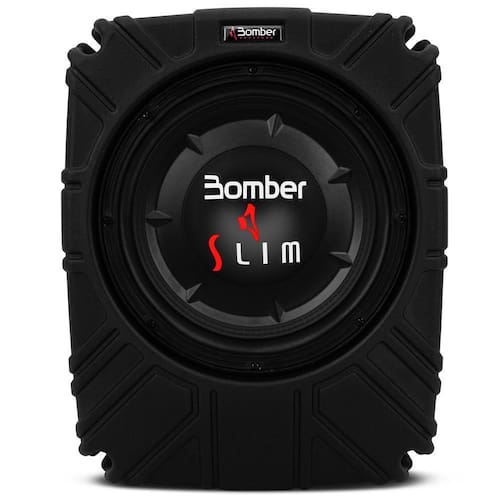Caixa Amplificada Ativa Bomber Slim Subwoofer 8 Polegadas 175W RMS Menor preço em Caixa Amplificada Ativa Bomber Slim Subwoofer 8 Polegadas 175W RMS