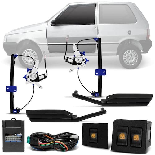 Kit Vidro Elétrico Sensorizado Uno 04 a 13 2P Menor preço em Kit Vidro Elétrico Sensorizado Uno 04 a 13 2P