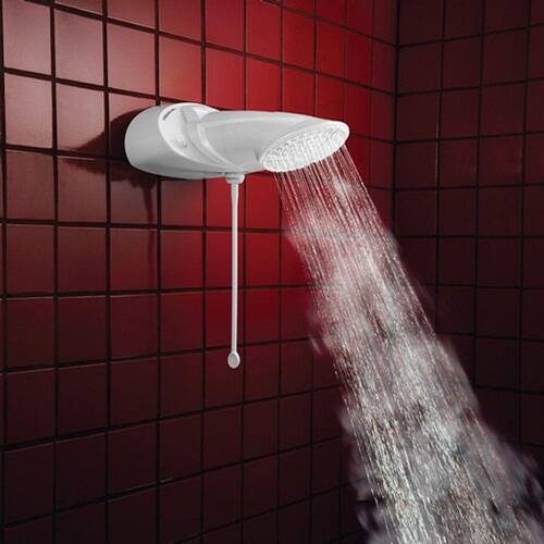 Ducha Top Jet Multitemperaturas Turbo 6400W - Lorenzetti Menor preço em Ducha Top Jet Multitemperaturas Turbo 6400W - Lorenzetti