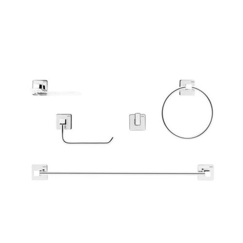 Kit de Acessórios 5 peças Trip - Docol Menor preço em Kit de Acessórios 5 peças Trip - Docol