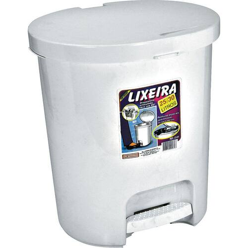 Lixeira 30L com Pedal São Bernardo é ruim? Lixeira 30L com Pedal São Bernardo é boa?