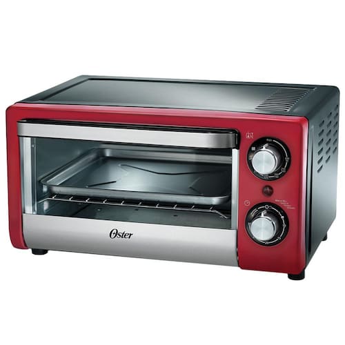 Forno Elétrico Oster Compact de 10 Litros e 1.000W – Vermelho é boa?