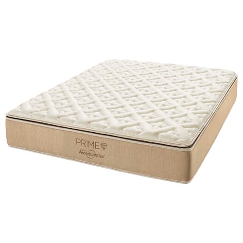 Colchão Queen AmericanFlex Prime com Pillow Top e Molas Ensacadas 34x158x198 - Bege Pérola Menor preço em Colchão Queen AmericanFlex Prime com Pillow Top e Molas Ensacadas 34x158x198 - Bege Pérola