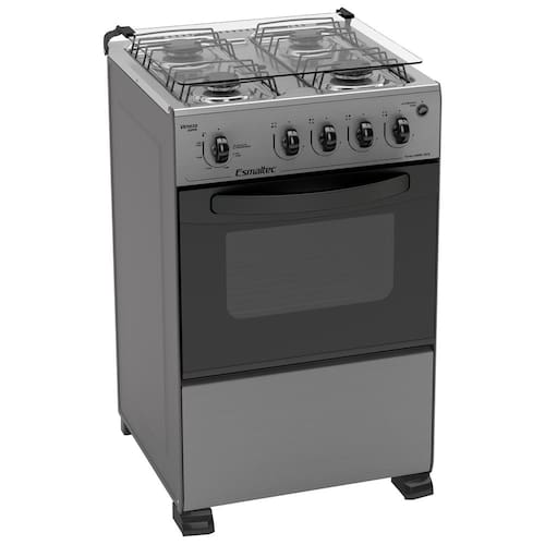Fogão Esmaltec 4 Bocas Veneza Super 4082 com Acendimento Automático - Inox é boa?