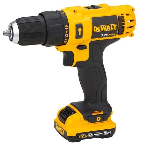 Furadeira Parafusadeira de Impacto 3/8" À Bateria 12 Volts - Dcd716D2 - Dewalt Menor preço em Furadeira Parafusadeira de Impacto 3/8" À Bateria 12 Volts - Dcd716D2 - Dewalt
