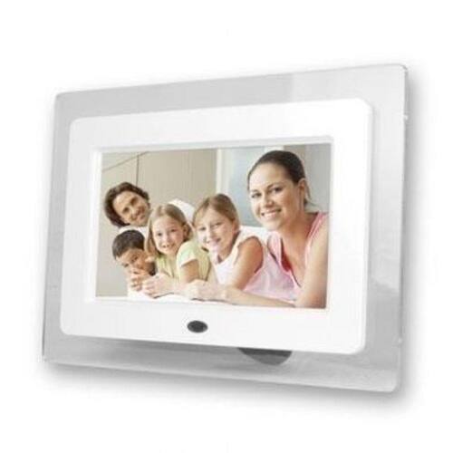 Porta Retrato Digital 7 Pol Lcd Videos Usbc/ Controle Branco Menor preço em Porta Retrato Digital 7 Pol Lcd Videos Usbc/ Controle Branco