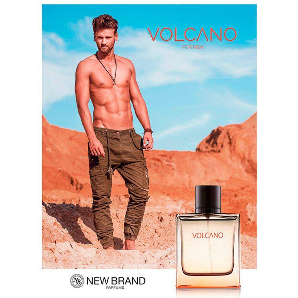New Brand Prestige Volcano EDT For Him 100mL - Classic Oud