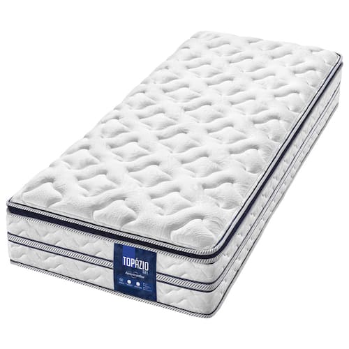 Colchão Solteiro AmericanFlex Topázio Gel com Pillow Top e Molas Ensacadas 30x88x188 cm Menor preço em Colchão Solteiro AmericanFlex Topázio Gel com Pillow Top e Molas Ensacadas 30x88x188 cm