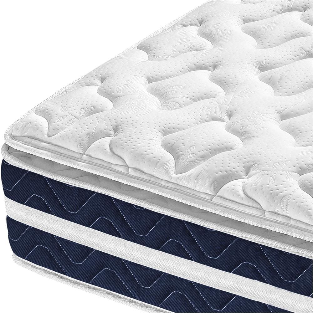 Colchão Casal AmericanFlex Nero Gel com Pillow Top e Molas Ensacadas  30x138x188 cm | Ponto