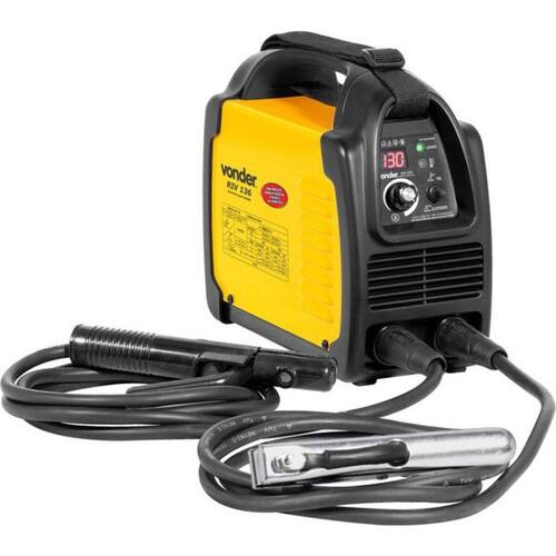 Inversor de Solda com Display Digital 130A Eletrodo E Tig Dc Bivolt - Riv136 - Vonder Menor preço em Inversor de Solda com Display Digital 130A Eletrodo E Tig Dc Bivolt - Riv136 - Vonder
