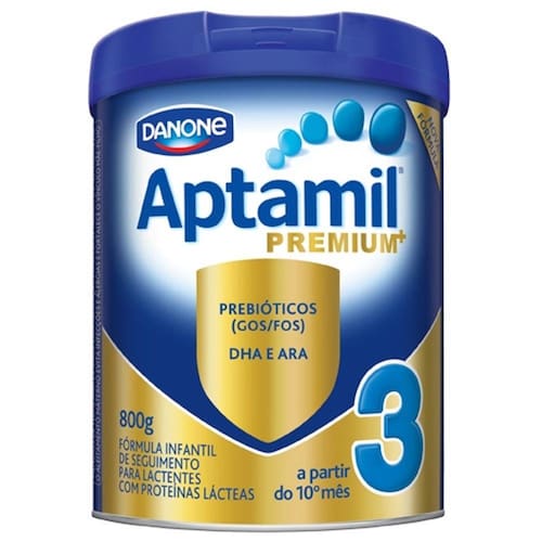 Aptamil Premium 3 Fórmula Infantil Lata Menor preço em Aptamil Premium 3 Fórmula Infantil Lata