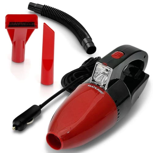Aspirador de Pó e Líquido Automotivo Portátil Multilaser 12V 60W com Luz de LED Preto e Vermelho é boa?
