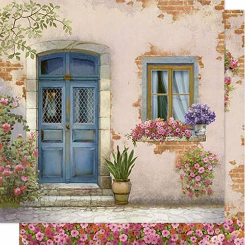Papel Scrapbook Litoarte SD-608 Dupla Face 30,5X30,5cm Porta e Janela com Flores Menor preço em Papel Scrapbook Litoarte SD-608 Dupla Face 30,5X30,5cm Porta e Janela com Flores