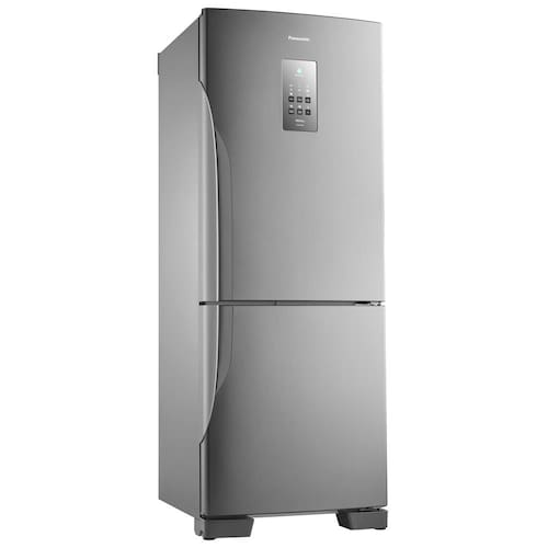 Geladeira Panasonic NR-BB53PV3X Frost Free com Tecnologia Inverter Aço Escovado - 425L