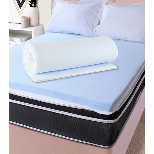 Pillow Top Casal De Espuma Viscoelástico Gel Sense Da Nasa Menor preço em Pillow Top Casal De Espuma Viscoelástico Gel Sense Da Nasa