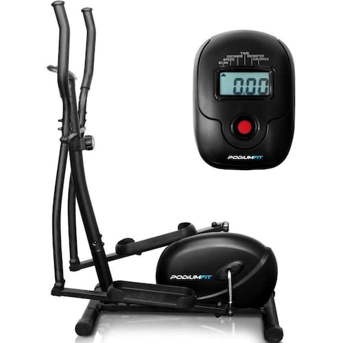 Elíptico Transport PodiumFit L100 Magnético 8cargas Max110Kg Silencioso Menor preço em Elíptico Transport PodiumFit L100 Magnético 8cargas Max110Kg Silencioso