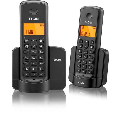 Telefone Sem Fio com Id + Ramal Tsf-8002 Preto Elgin Menor preço em Telefone Sem Fio com Id + Ramal Tsf-8002 Preto Elgin