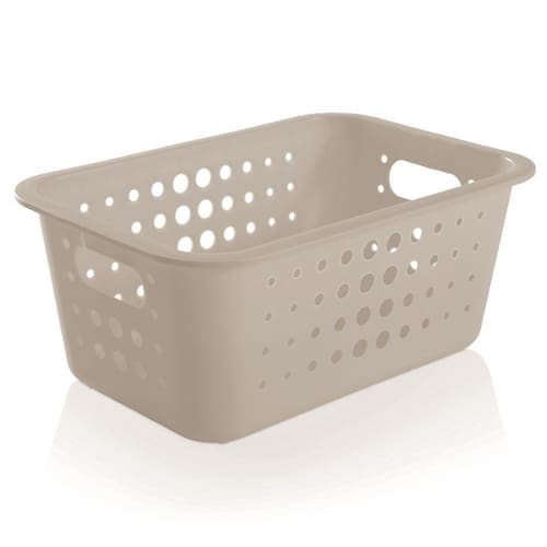 Cesta Organizadora De Plástico 29 X 19 X 12 Cm - 26794 Menor preço em Cesta Organizadora De Plástico 29 X 19 X 12 Cm - 26794