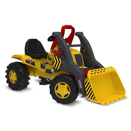 Quadriciclo Bandeirante Trator Escavadeira com Pedal – Amarelo Menor preço em Quadriciclo Bandeirante Trator Escavadeira com Pedal – Amarelo