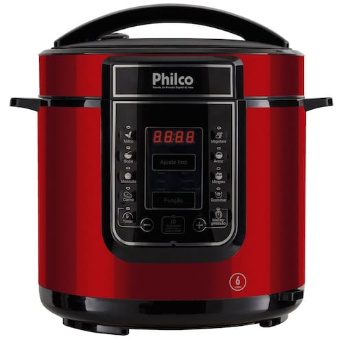 Panela Elétrica de Pressão Philco PPPV 6L - Vermelha é ruim? Panela Elétrica de Pressão Philco PPPV 6L - Vermelha é boa?