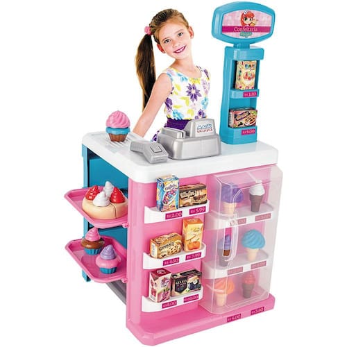 Mercadinho De Brinquedo - Confeitaria Mágica - Magic Toys Menor preço em Mercadinho De Brinquedo - Confeitaria Mágica - Magic Toys