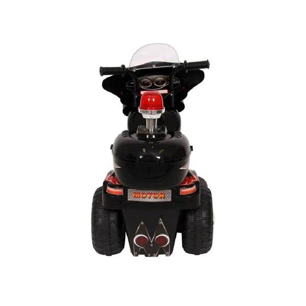 Mini Moto Elétrica Infantil Triciclo Criança Bateria 6V Importway BW002-R  Rosa Polícia Bivolt - BEST SALE SHOP