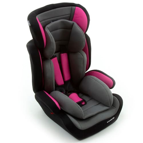 Cadeira para Automóvel Cosco Tour - 9 a 36 kg - Cinza/Rosa Menor preço em Cadeira para Automóvel Cosco Tour - 9 a 36 kg - Cinza/Rosa