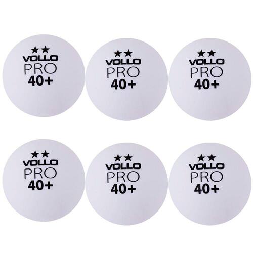 Bola de Tênis de Mesa VOLLO VT611 6 Unidades Branca Menor preço em Bola de Tênis de Mesa VOLLO VT611 6 Unidades Branca