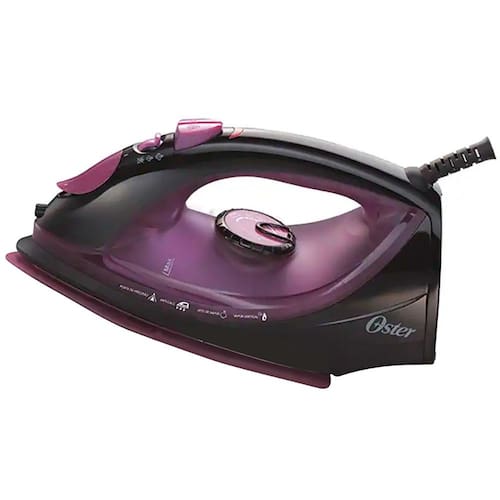 Ferro de Passar a Vapor Base Cerâmica com Spray Oster 5956 Preto/Roxo é boa?