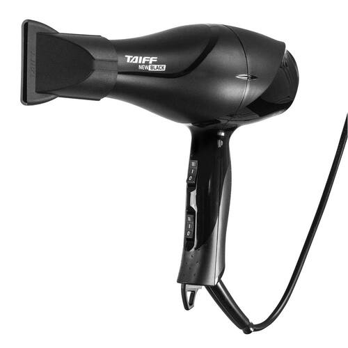 Secador de Cabelos Taiff New Black Motor Ac Profissional Preto 1900W Menor preço em Secador de Cabelos Taiff New Black Motor Ac Profissional Preto 1900W