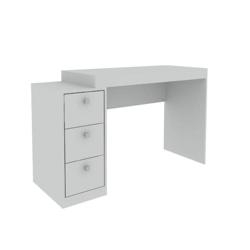 Conjunto Home Office com Escrivaninha e Estante para Livros  Móveis Branco TX/Branco TX é boa?