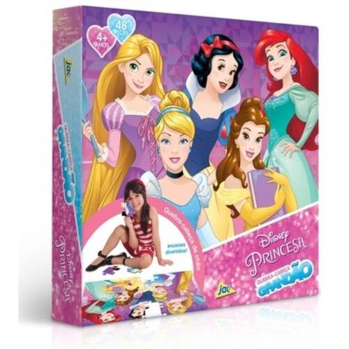 Quebra-Cabeça Grandão 48 Peças - Princesas Disney - Toyster - MP