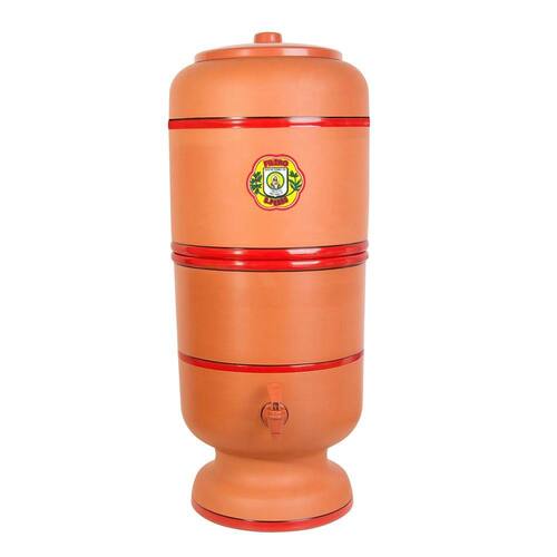Filtro De Barro São Pedro 6 Litros Vela Tripla Ação Menor preço em Filtro De Barro São Pedro 6 Litros Vela Tripla Ação