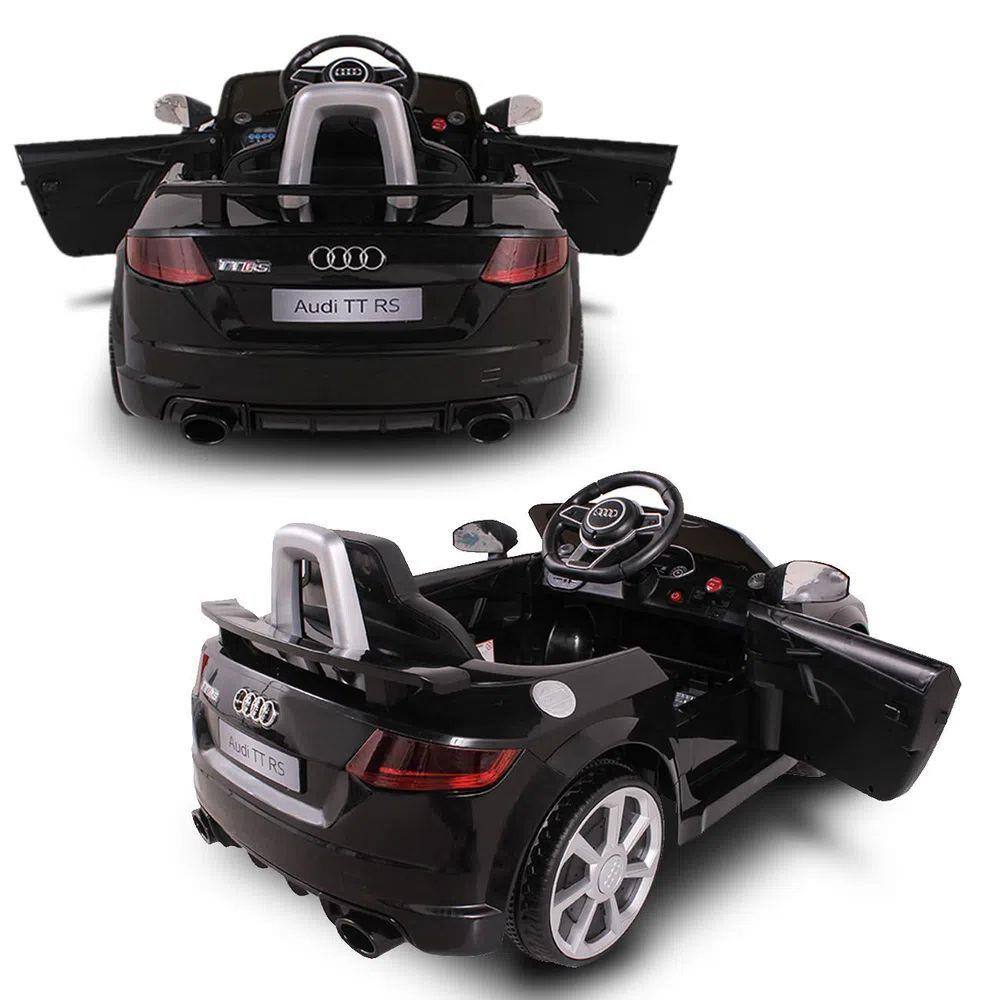 Carrinho Elétrico Infantil Audi TT RS 12V Com Controle Remoto