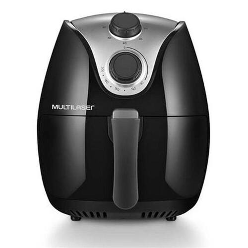 Fritadeira Elétrica Air Fry Gourmet 4L sem Óleo Multilaser - CE022 Menor preço em Fritadeira Elétrica Air Fry Gourmet 4L sem Óleo Multilaser - CE022